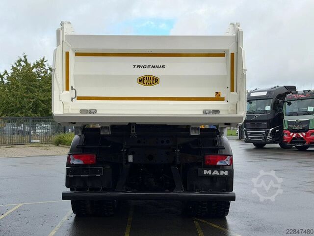 3-smerni kiper MAN TGS 41.480 8x4 BB mit Meiller 3-Seitenkipper
