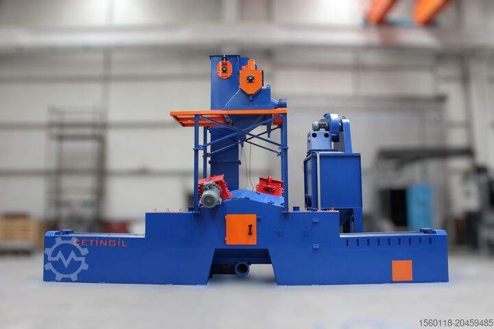 Strahlanlage für Gasflaschen CETINGIL Gas Cylinder Shot Blasting Machine