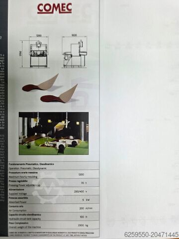 Vormpersmachine COMEC SPM/15