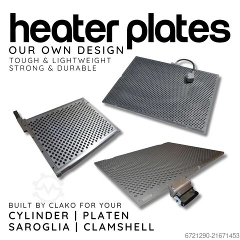 Machine d'impression pour carton Heater Plates for Print Machines Clako