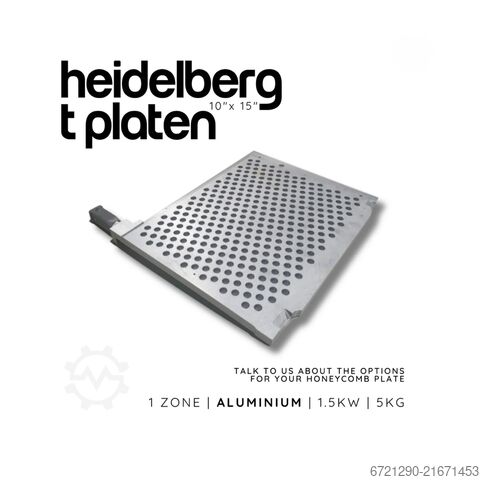 Machine d'impression pour carton Heater Plates for Print Machines Clako
