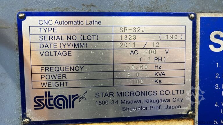 Automatický tyčový soustruh STAR Micronics SR-32J