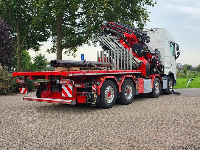 Standaard trekker Volvo FH540 8x2 KRAANWAGEN FASSI 1450 TECHNO (145TM) ...