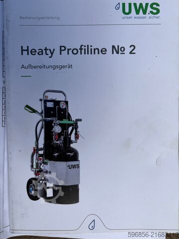 UWS Heaty Profiline 100 No. 2 – water treatment unit UWS Heaty Profiline 100 No 2 – urządzenie do uzdatniania wody UWS Heaty Profiline 100 No 2 – urządzenie do uzdatniania wody