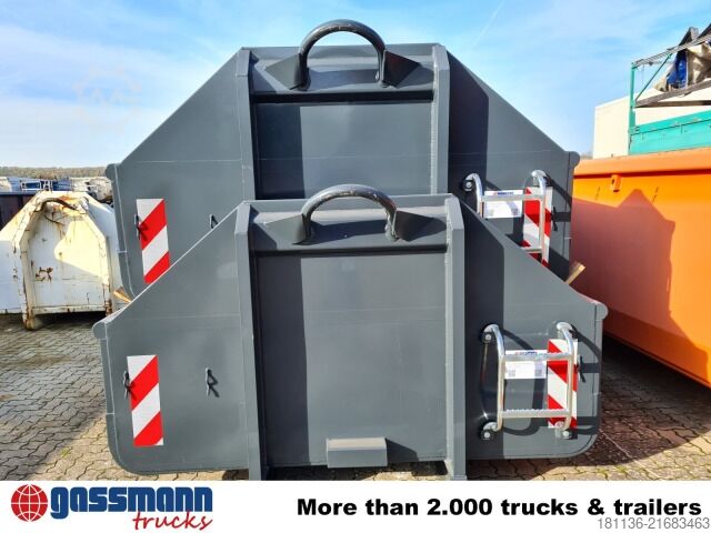Roll-off container  Abrollcontainer mit Klappe ca. 9 m³,