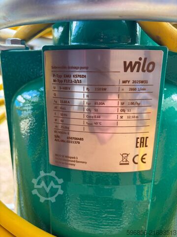 WILO EMU KS70ZH 7,5kW – YENİ WILO EMU KS70ZH 7.5kW – NOWA WILO EMU KS70ZH 7.5kW – NOWA