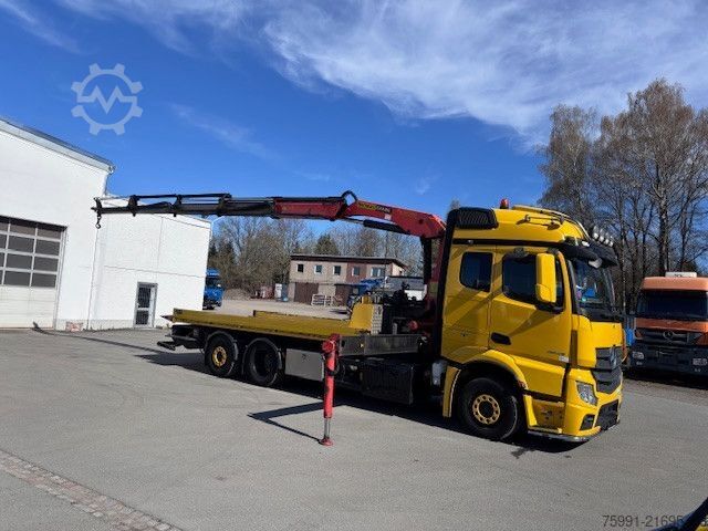 Autómentő MERCEDES-BENZ Actros 4 Abschleppwagen mit Kran
