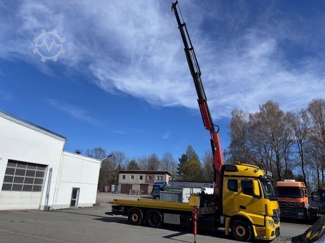 Autómentő MERCEDES-BENZ Actros 4 Abschleppwagen mit Kran