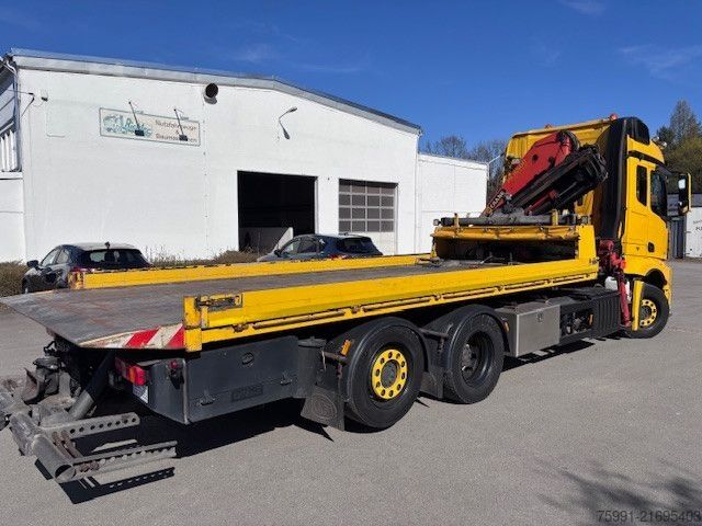 Autómentő MERCEDES-BENZ Actros 4 Abschleppwagen mit Kran