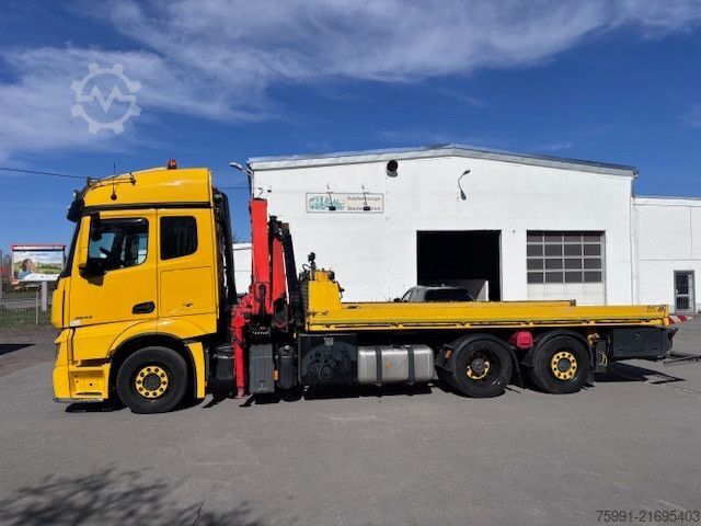Autómentő MERCEDES-BENZ Actros 4 Abschleppwagen mit Kran