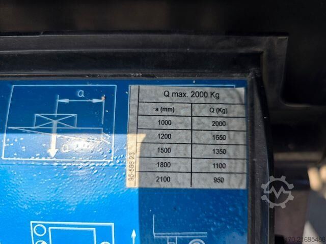 Bőrönd Mercedes-Benz Actros 1824 L 4x2 LBW 2.000kg Tür Kamera Navi