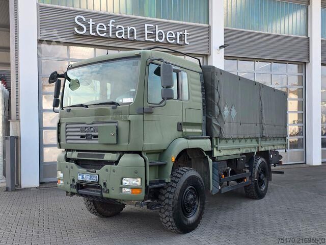 Schuifzeil MAN TGA 18.360 4x4 BB 3 Sitze Schalter Expedition