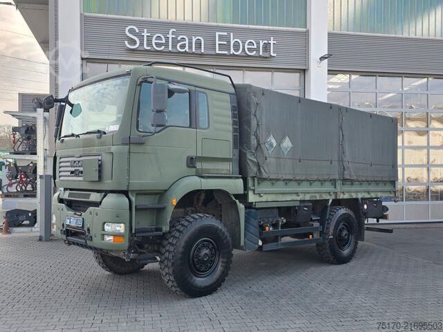 Schuifzeil MAN TGA 18.360 4x4 BB 3 Sitze Schalter Expedition