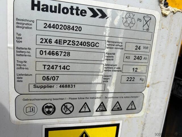 Articulated boom lift Haulotte Star 10 electric 10m workingheight