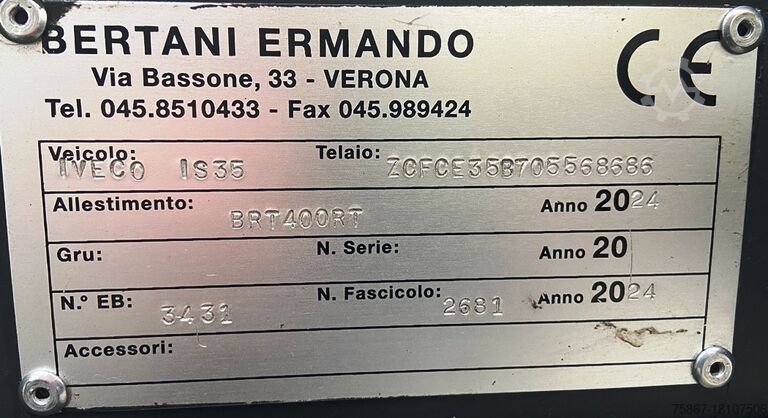 Billenőplatós teherautó Iveco DAILY 35C16
