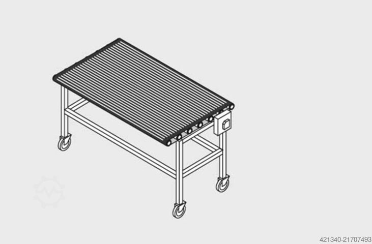 Lemez sorjátlanító gép Lissmac Förderband B1500xL3000mm streight
