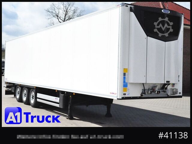 Félpótkocsi SCHMITZ SKO 24, Tiefkühl, CarrierHE 19 Lift  1974 Bstd.