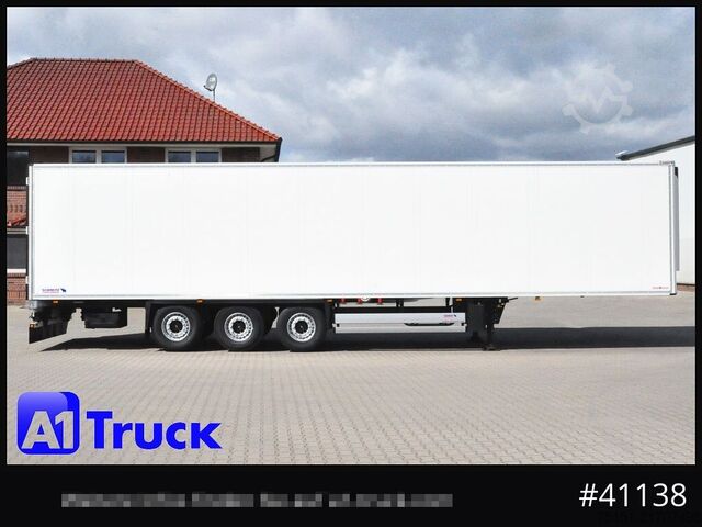 Félpótkocsi SCHMITZ SKO 24, Tiefkühl, CarrierHE 19 Lift  1974 Bstd.