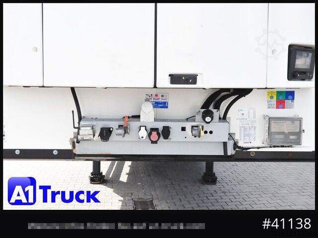 Félpótkocsi SCHMITZ SKO 24, Tiefkühl, CarrierHE 19 Lift  1974 Bstd.