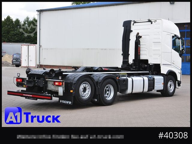 Kampós konténerszállító teherautó VOLVO FH 460 , Multilift, Lift - Lenkachse,