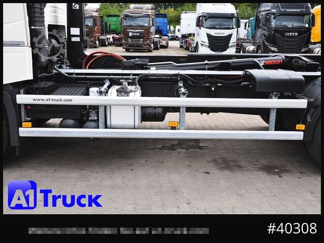 Kampós konténerszállító teherautó VOLVO FH 460 , Multilift, Lift - Lenkachse,