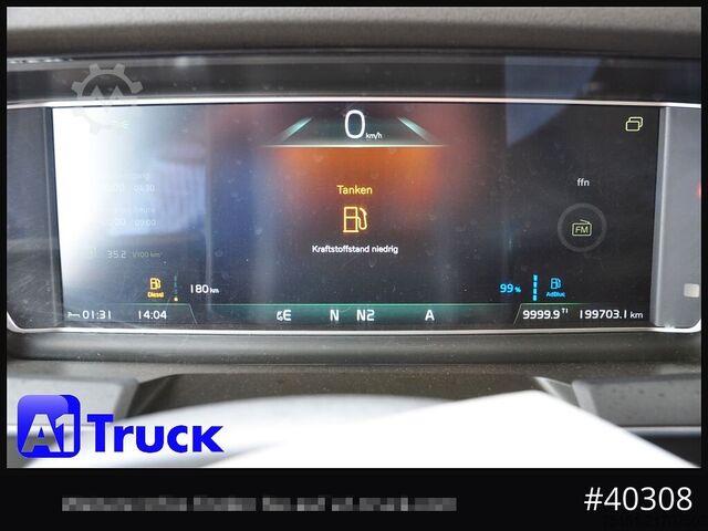 Kampós konténerszállító teherautó VOLVO FH 460 , Multilift, Lift - Lenkachse,