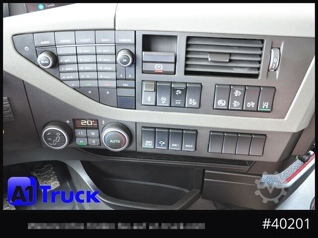 Kampós konténerszállító teherautó VOLVO FH 460 , VDL S21-6200 Lenkachse