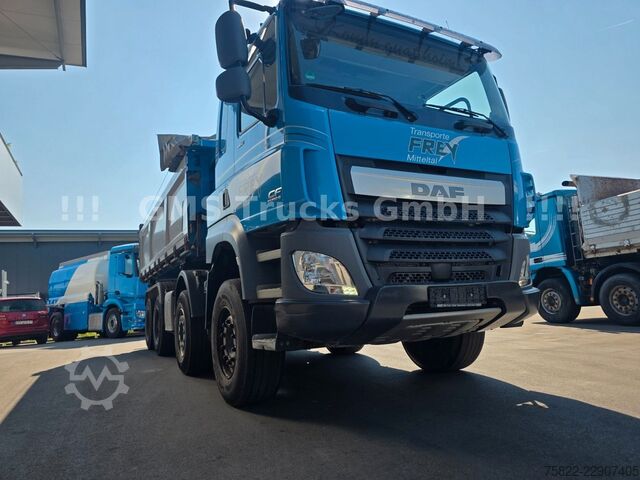 Tipvogn DAF CF 460 / 8X4 / BORDMATIK / Ret / Plane