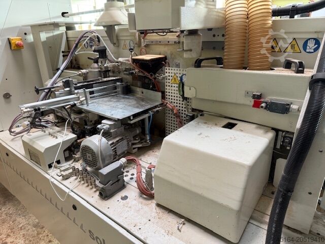 Edge banding machine with joining Stefani Solution XD