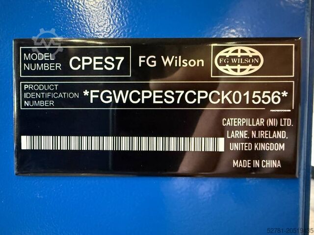 Generator set FG Wilson P400-3 - 400 kVA Open Genset - DPX-16017-O