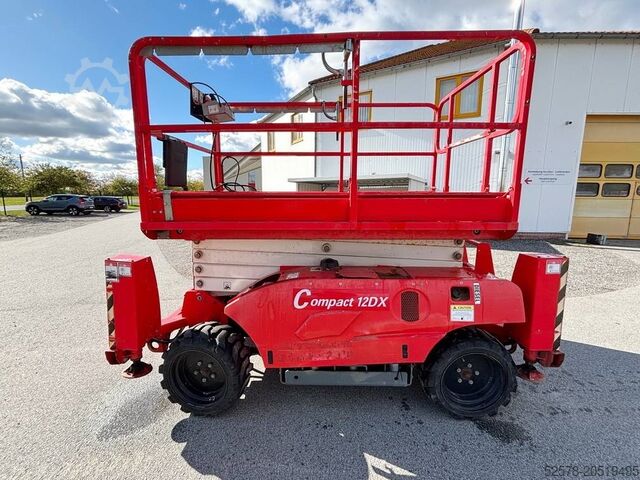 Scissor lift Haulotte Compact 12 DX