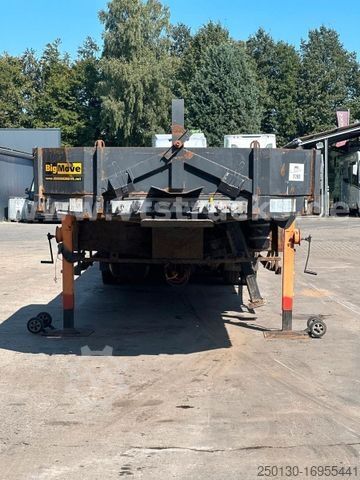 Dieplader oplegger HRD NTG Tieflader, ausziehbar, verbreiterbar