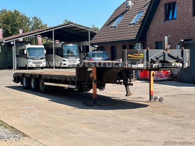 Nízkoložný návěs HRD NTG Tieflader, ausziehbar, verbreiterbar