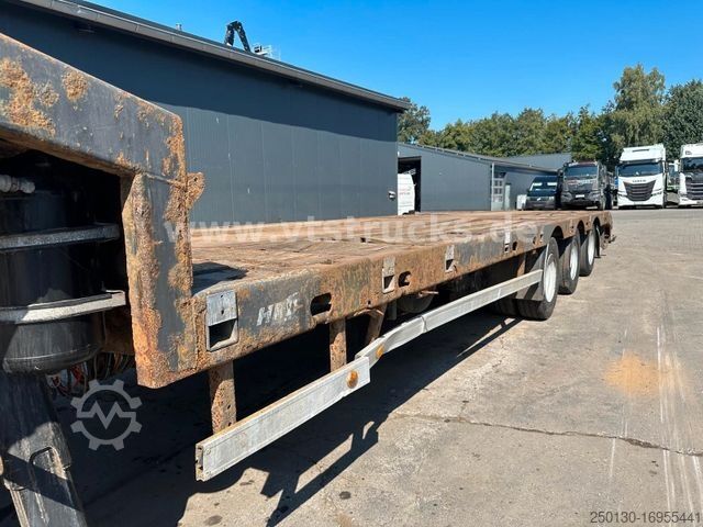 Nízkoložný návěs HRD NTG Tieflader, ausziehbar, verbreiterbar