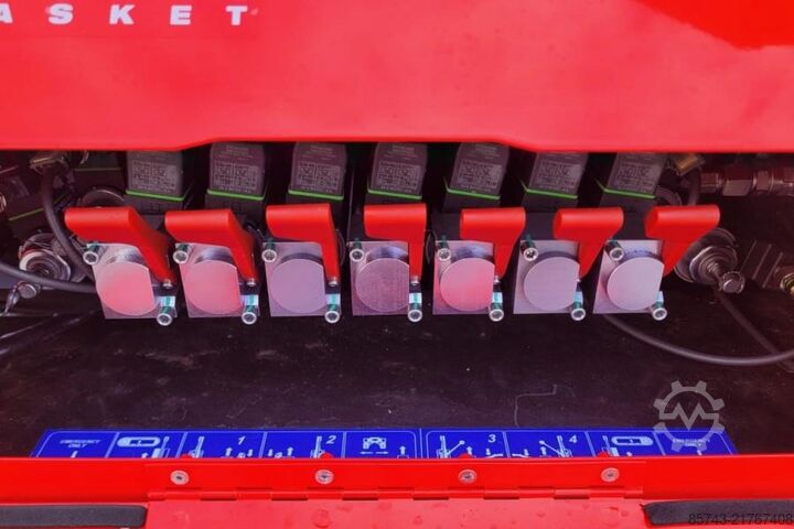 Scharnierende telescopische hoogwerker Platform Basket Spider 27.14 CE Declaration, Valid inspection, *Gu