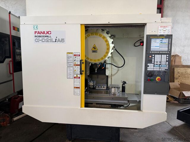 Vertikales Bearbeitungszentrum Fanuc Robodrill Alpha D21LiA5