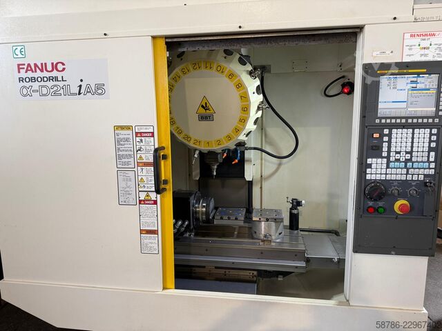 Vertikales Bearbeitungszentrum Fanuc Robodrill Alpha D21LiA5