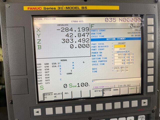 Vertikales Bearbeitungszentrum Fanuc Robodrill Alpha D21LiA5