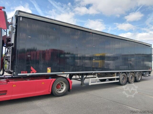 Oplegger met walking floor Stas STA200 bioSTAR 90m³