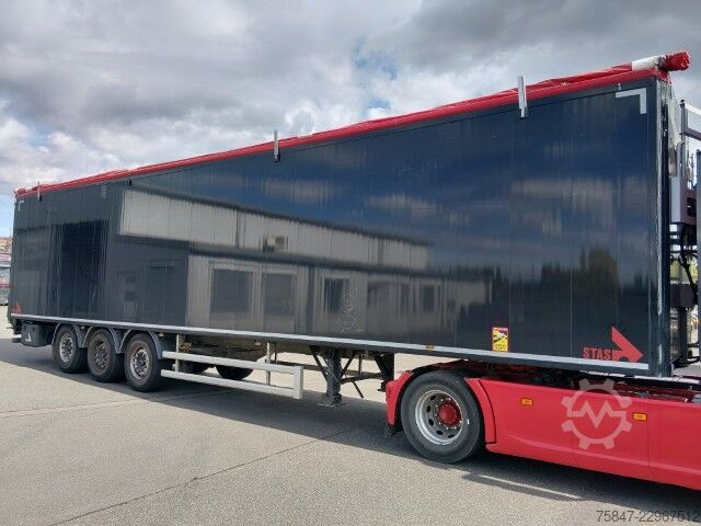 Oplegger met walking floor Stas STA200 bioSTAR 90m³
