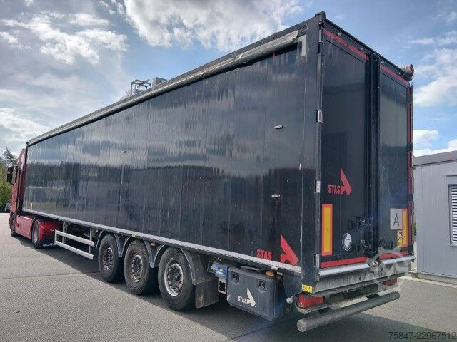 Oplegger met walking floor Stas STA200 bioSTAR 90m³