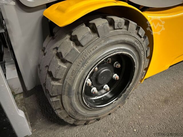 Elektrische vorkheftruck 3 wielen Jungheinrich EFG 220 - TRIPLEX 4,4 m