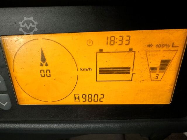 Elektrische vorkheftruck 3 wielen Jungheinrich EFG 216k - TRIPLEX 4,5 m