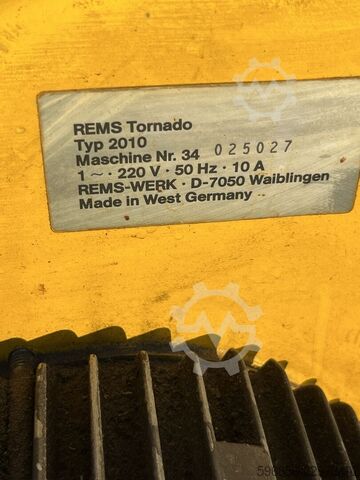 Skæremaskine til udvendigt gevind Rems Tornado 2010