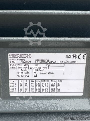  Siemens 55kW 2975obr/min
