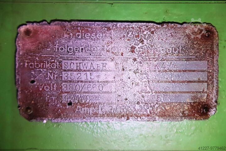 Double grinding machine Schwabe EK4/4