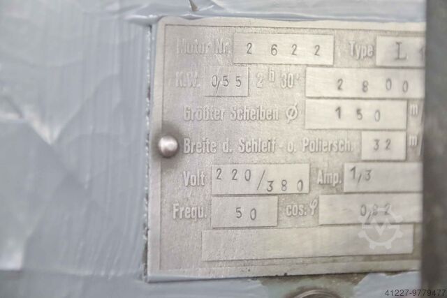 Gereedschap slijpmachine Bösch L 15 2 Stationen