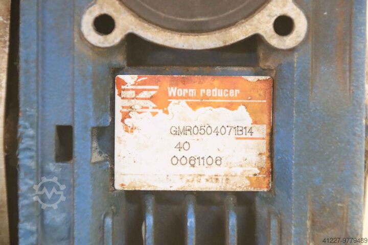 Eğimli konveyör bandı 12 m/dak Edelstahl 5040 x 455 mm