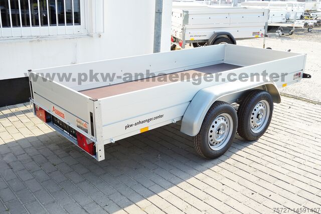 Dieplader aanhangwagen Anssems Anssems GTT 1500 301x126 Aluanhänger Tan