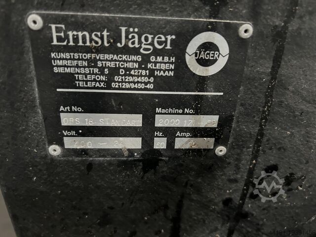 Envolvedora de paletes Jäger OBS 18 Standard Jäger OBS 18 Standard